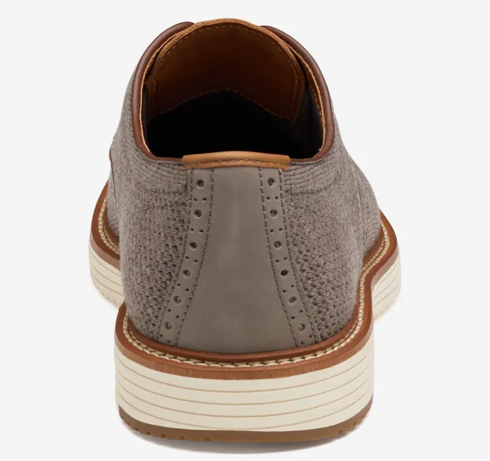 Men Upton Knit Wingtip Gray Knit JohnstonandMurphy LaceUps Men Upton Knit Wingtip Gray Knit JohnstonandMurphy LaceUps