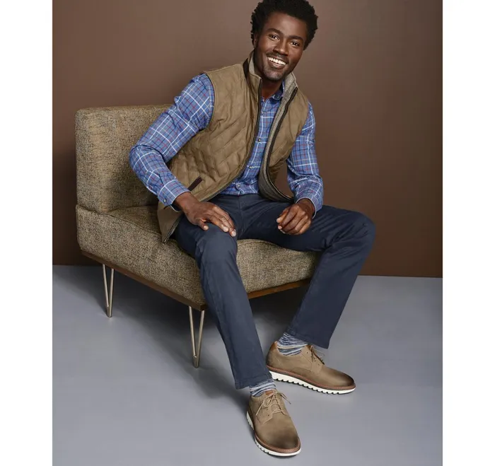 Men Upton Reversible Vest Camellight Brown JohnstonandMurphy Coats Jackets and Vests Men Upton Reversible Vest Camellight Brown JohnstonandMurphy Coats Jackets and Vests