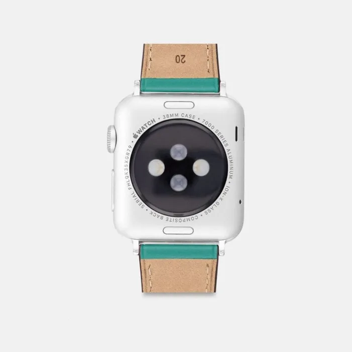 Men Watches Coach Apple Watch Strap 38 Mm 40 Mm And 41 Mm Bright Green