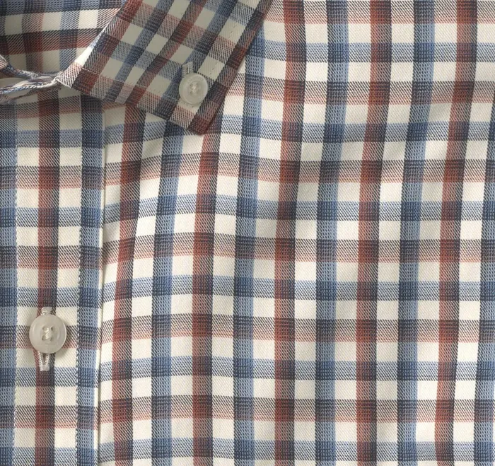 Men Xc4 Sport LongSleeve Shirt Rust Tattersall JohnstonandMurphy Shirts Men Xc4 Sport LongSleeve Shirt Rust Tattersall JohnstonandMurphy Shirts