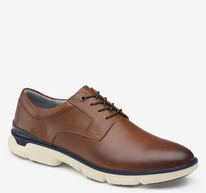Men Xc4 Tanner Plain Toe Tan Full Grain JohnstonandMurphy LaceUps