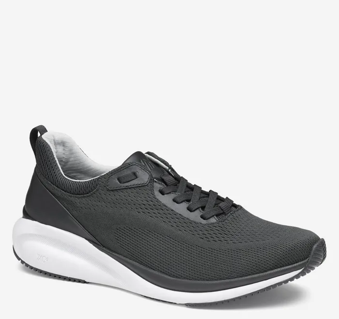 Men Xc4 Tr4Sport Hybrid Black Waterproof Knit JohnstonandMurphy LaceUps