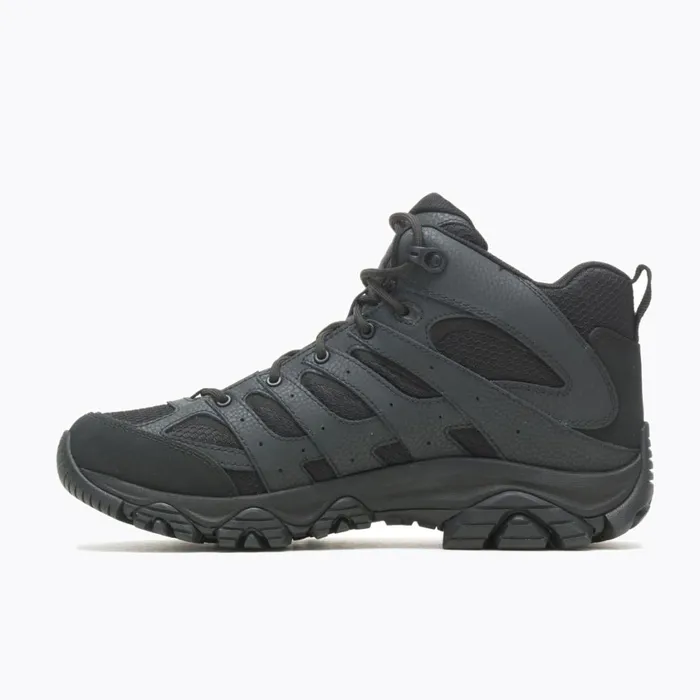 Merrell Boots Men Moab 3 Mid Tactical Waterproof Wide Width Black