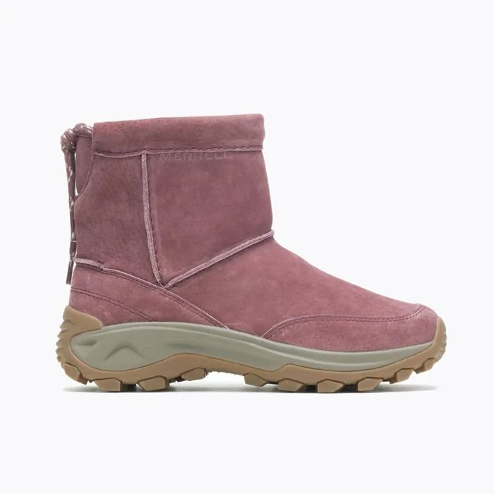 Merrell Boots Women Winter Pull On Marron