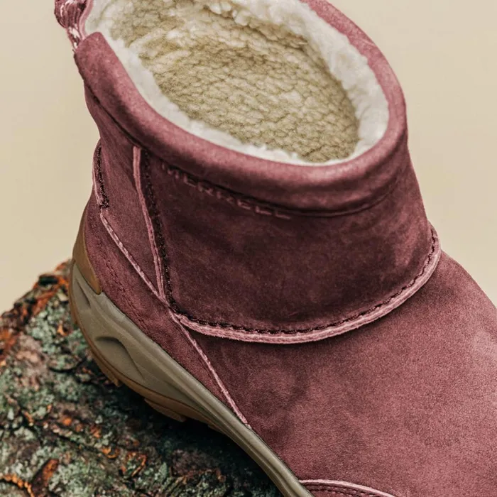 Merrell Boots Women Winter Pull On Marron