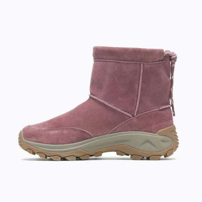 Merrell Boots Women Winter Pull On Marron