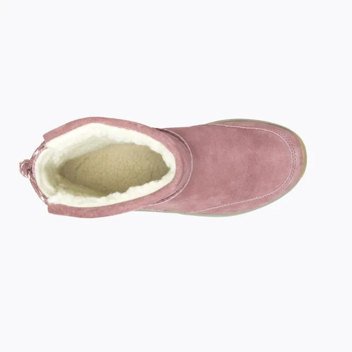 Merrell Boots Women Winter Pull On Marron