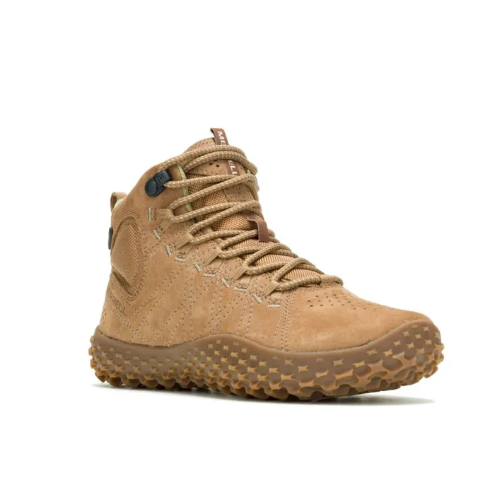 Merrell Minimalist Women Wrapt Mid Waterproof Tobacco