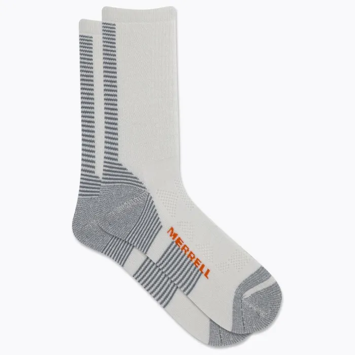 Merrell Socks MenWomen Moab Speed Crew Sock White