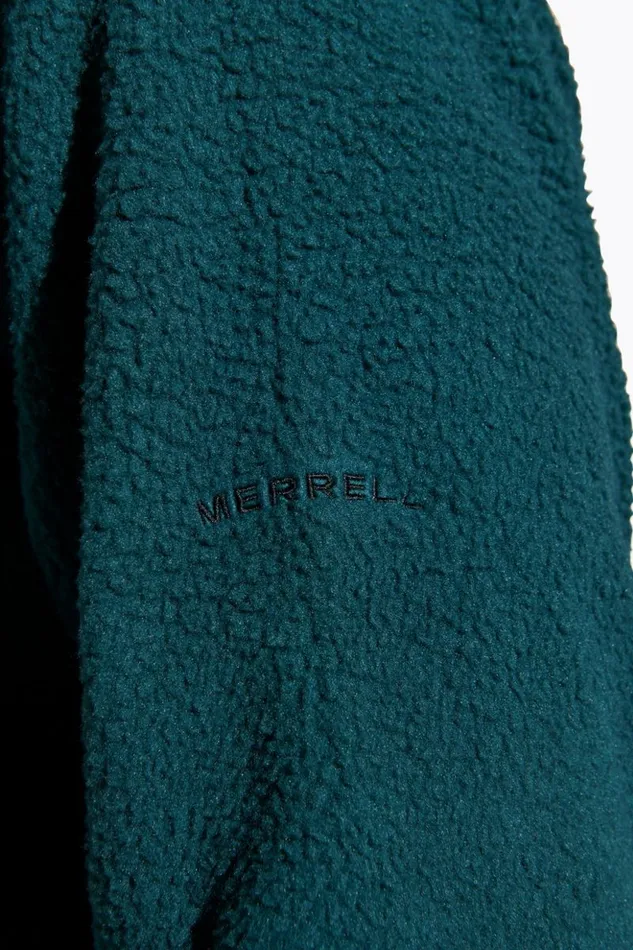 Merrell Tops Men Sherpa Full Zip Sea Moss