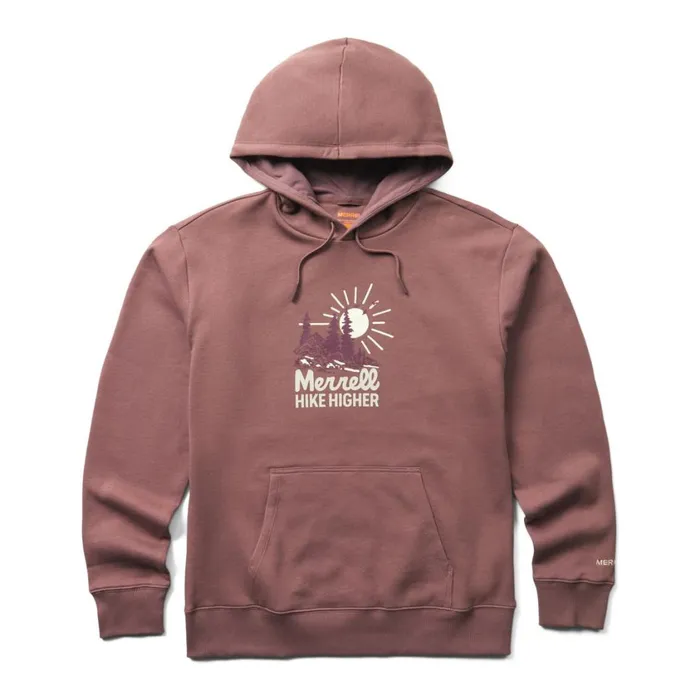 Merrell Tops Women Hike Higher Fleece Hoody Peppercorn