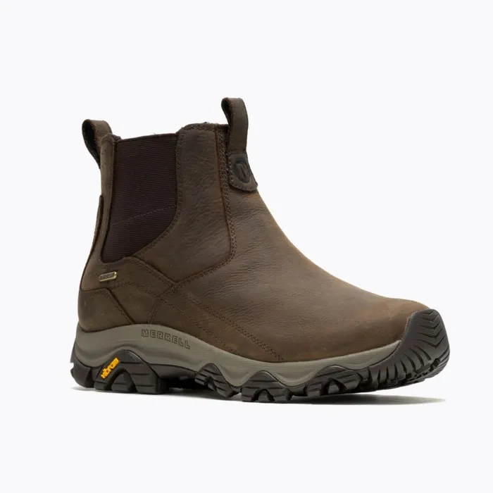Merrell Winter Boots Men Moab Adventure 3 Chelsea Polar Waterproof Wide Width Earth