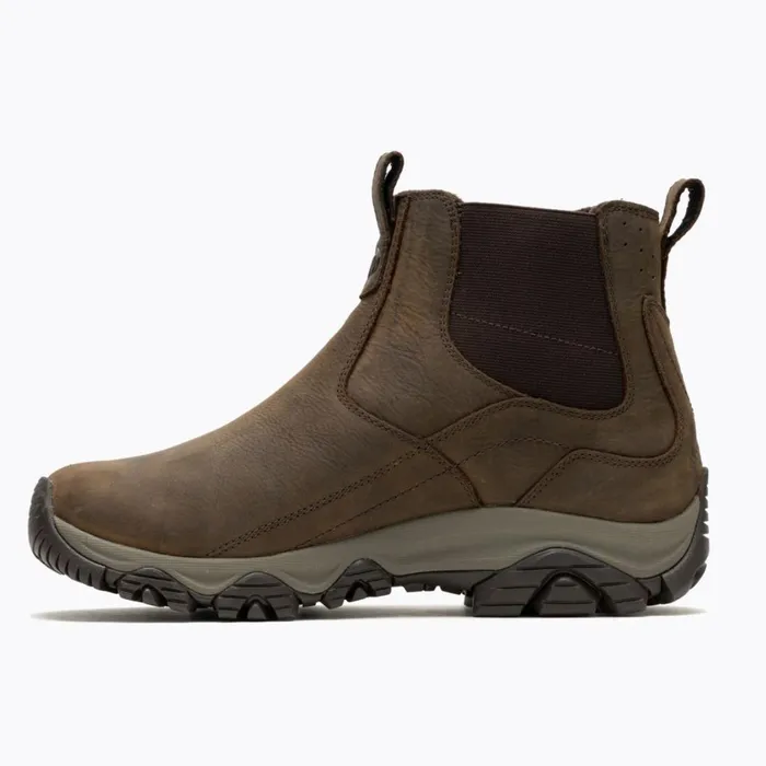 Merrell Winter Boots Men Moab Adventure 3 Chelsea Polar Waterproof Wide Width Earth
