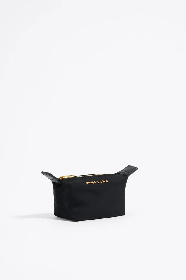 Mini Black Nylon Trapezium Coin Purse Black Women Bimba Y Lola Wallets And Coin Purses Mini Black Nylon Trapezium Coin Purse Black Women Bimba Y Lola Wallets And Coin Purses