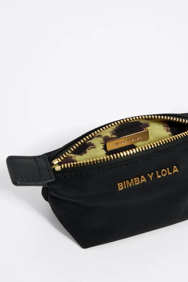 Mini Black Nylon Trapezium Coin Purse Black Women Bimba Y Lola Wallets And Coin Purses Mini Black Nylon Trapezium Coin Purse Black Women Bimba Y Lola Wallets And Coin Purses