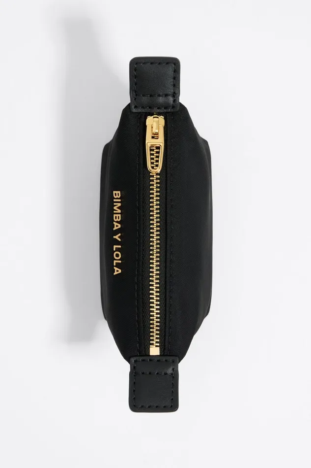 Mini Black Nylon Trapezium Coin Purse Black Women Bimba Y Lola Wallets And Coin Purses Mini Black Nylon Trapezium Coin Purse Black Women Bimba Y Lola Wallets And Coin Purses