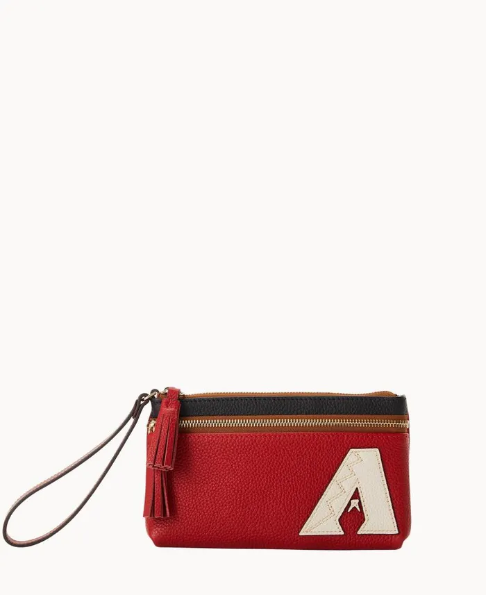 MLB Diamondbacks Double Zip Wristlet Diamondbacks ManWoman Dooney and Bourke Wallets MLB Diamondbacks Double Zip Wristlet Diamondbacks ManWoman Dooney and Bourke Wallets