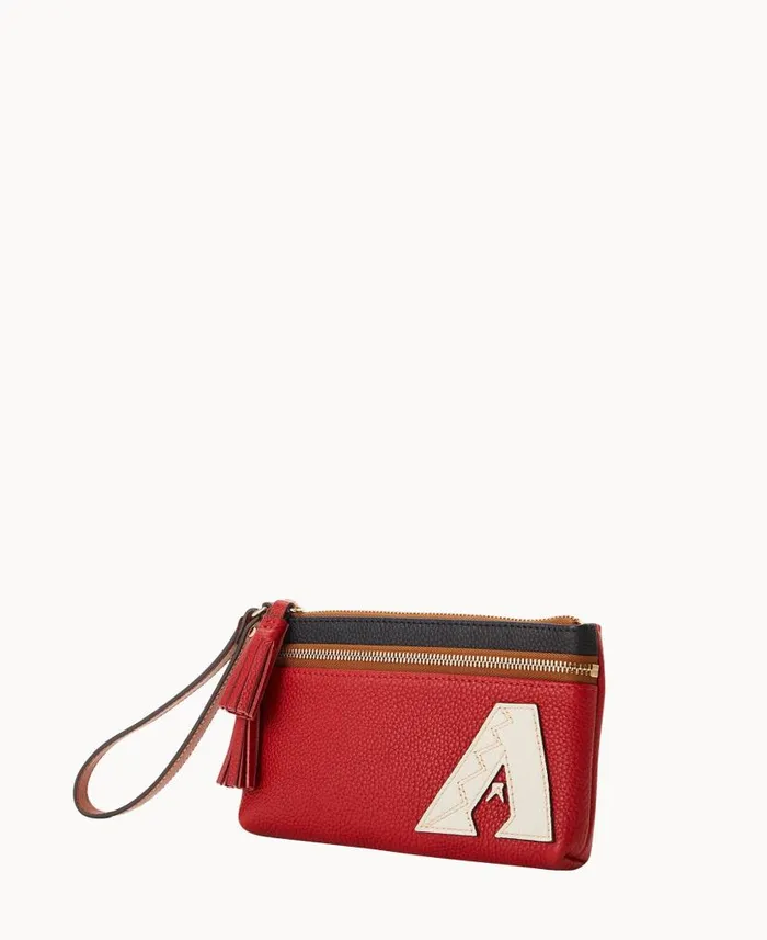 MLB Diamondbacks Double Zip Wristlet Diamondbacks ManWoman Dooney and Bourke Wallets MLB Diamondbacks Double Zip Wristlet Diamondbacks ManWoman Dooney and Bourke Wallets