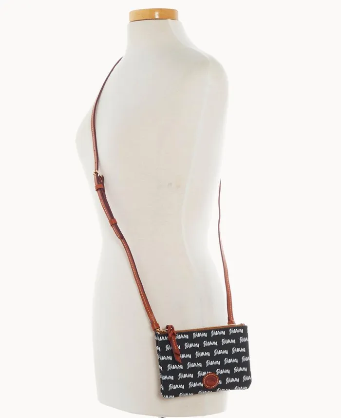 MLB Marlins Top Zip Crossbody Marlins Woman Dooney and Bourke Crossbodies MLB Marlins Top Zip Crossbody Marlins Woman Dooney and Bourke Crossbodies