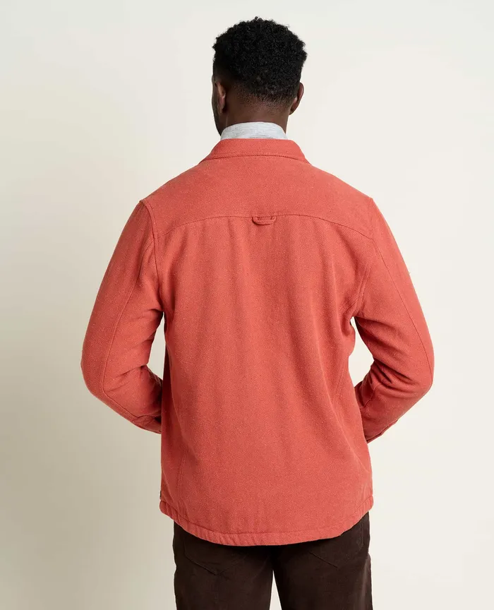 Mojac III Shirt Jacket Cinnamon Men8217s Jackets and Layers ToadandCo