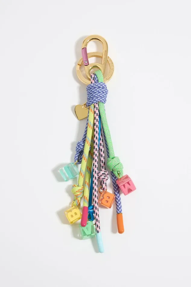 Multicolor Blue Rope Key Ring Blue Women Bimba Y Lola Key Rings