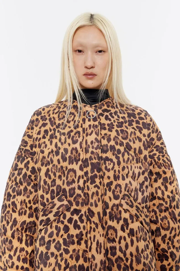 Natural Leopard Padded Jacket Leopard Natural Women Bimba Y Lola Coats And Trench Coats Natural Leopard Padded Jacket Leopard Natural Women Bimba Y Lola Coats And Trench Coats