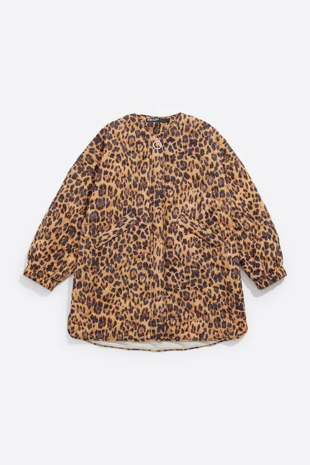 Natural Leopard Padded Jacket Leopard Natural Women Bimba Y Lola Coats And Trench Coats Natural Leopard Padded Jacket Leopard Natural Women Bimba Y Lola Coats And Trench Coats