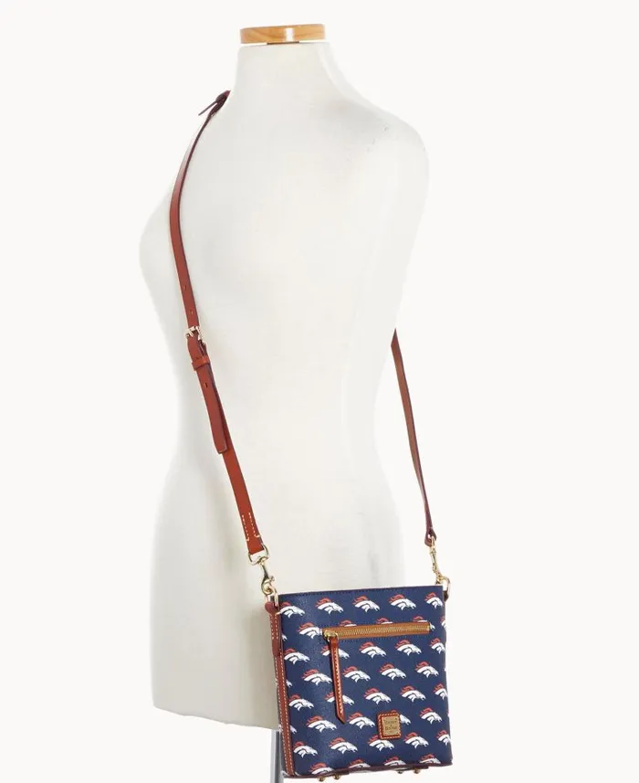 NFL Broncos Small Zip Crossbody Broncos Woman Dooney and Bourke Crossbodies NFL Broncos Small Zip Crossbody Broncos Woman Dooney and Bourke Crossbodies