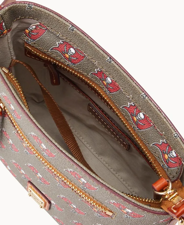 NFL Buccaneers Small Zip Crossbody Buccaneers Woman Dooney and Bourke Crossbodies NFL Buccaneers Small Zip Crossbody Buccaneers Woman Dooney and Bourke Crossbodies