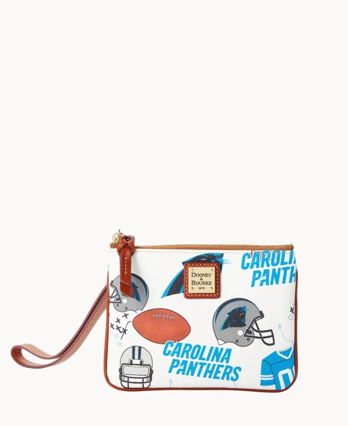 NFL Panthers Stadium Wristlet Panthers ManWoman Dooney and Bourke Wallets