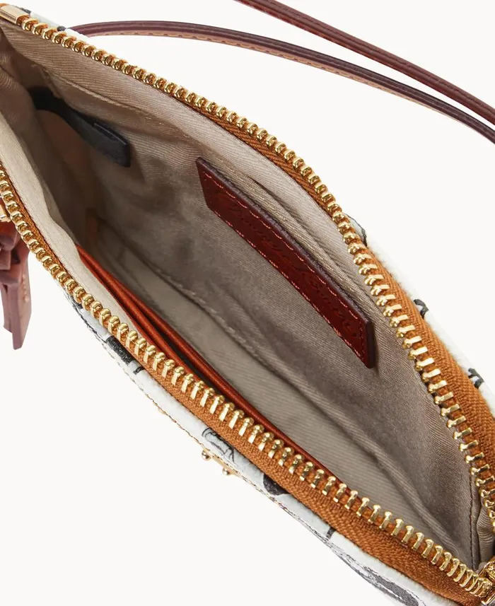NFL Raiders Zip Around Wristlet Raiders ManWoman Dooney and Bourke Wallets NFL Raiders Zip Around Wristlet Raiders ManWoman Dooney and Bourke Wallets