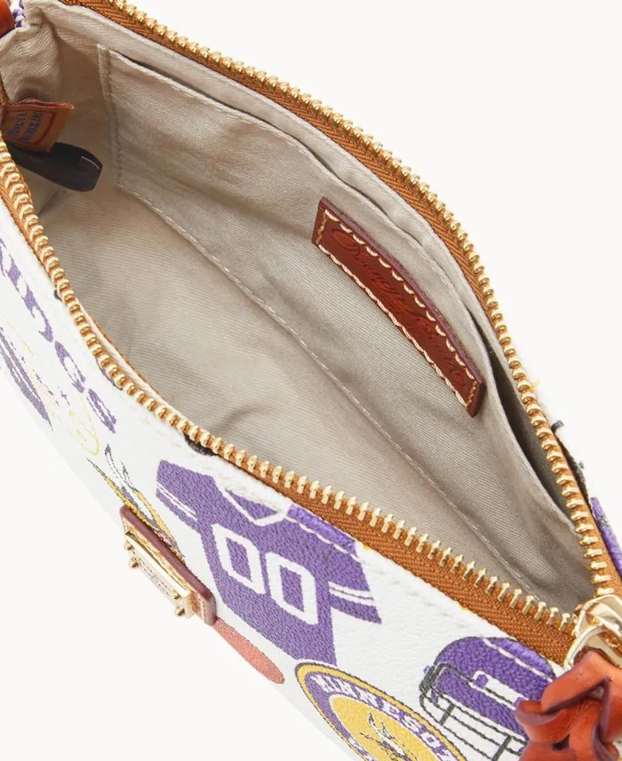 NFL Vikings Lexi Crossbody Sm Coin Case Vikings Woman Dooney and Bourke Crossbodies NFL Vikings Lexi Crossbody Sm Coin Case Vikings Woman Dooney and Bourke Crossbodies