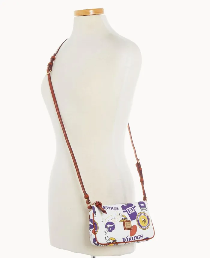NFL Vikings Lexi Crossbody Sm Coin Case Vikings Woman Dooney and Bourke Crossbodies NFL Vikings Lexi Crossbody Sm Coin Case Vikings Woman Dooney and Bourke Crossbodies