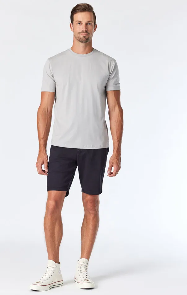 Noah Shorts In Black Twill Men Mavi Jeans Shorts