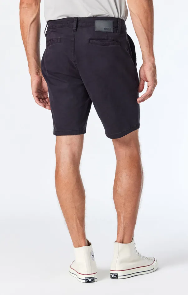 Noah Shorts In Black Twill Men Mavi Jeans Shorts Noah Shorts In Black Twill Men Mavi Jeans Shorts