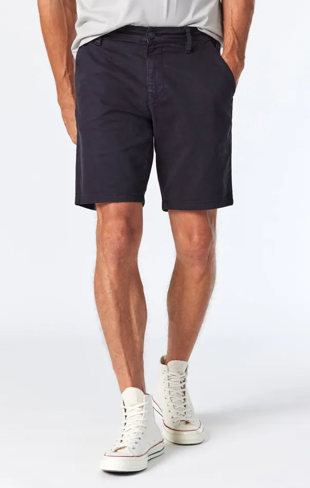 Noah Shorts In Black Twill Men Mavi Jeans Shorts Noah Shorts In Black Twill Men Mavi Jeans Shorts