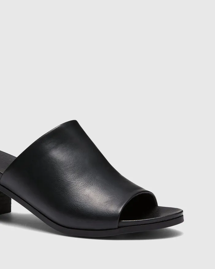 NOVO Shoes FUSSY BLACK Women Peep Toes NOVO Shoes FUSSY BLACK Women Peep Toes