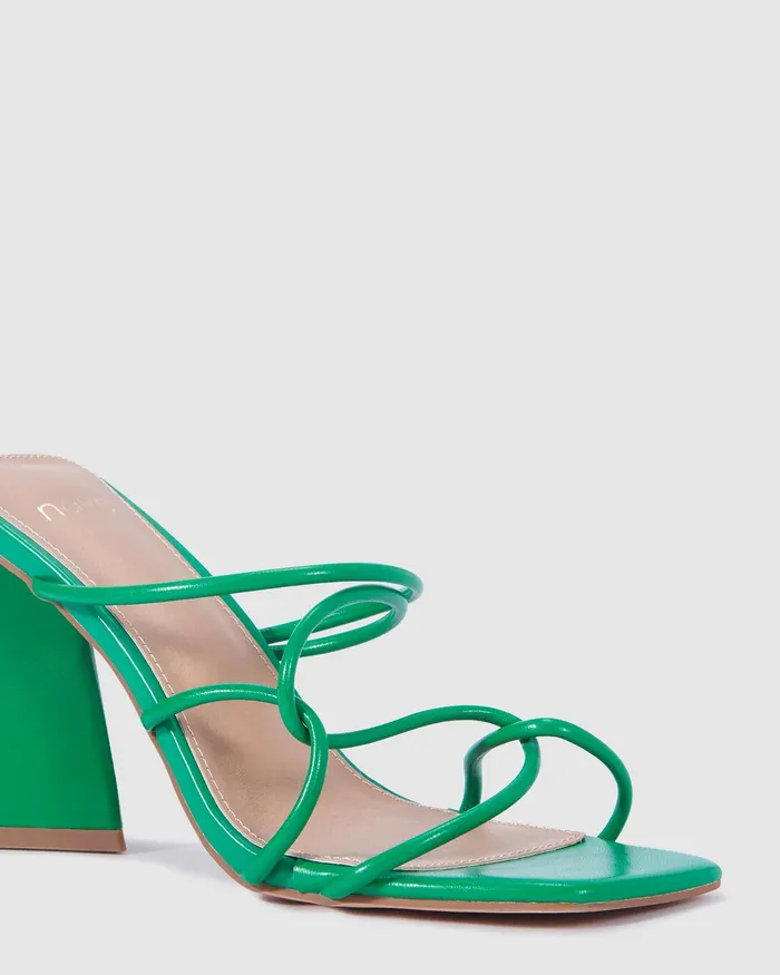 NOVO Shoes NYLA GREEN Women Party
