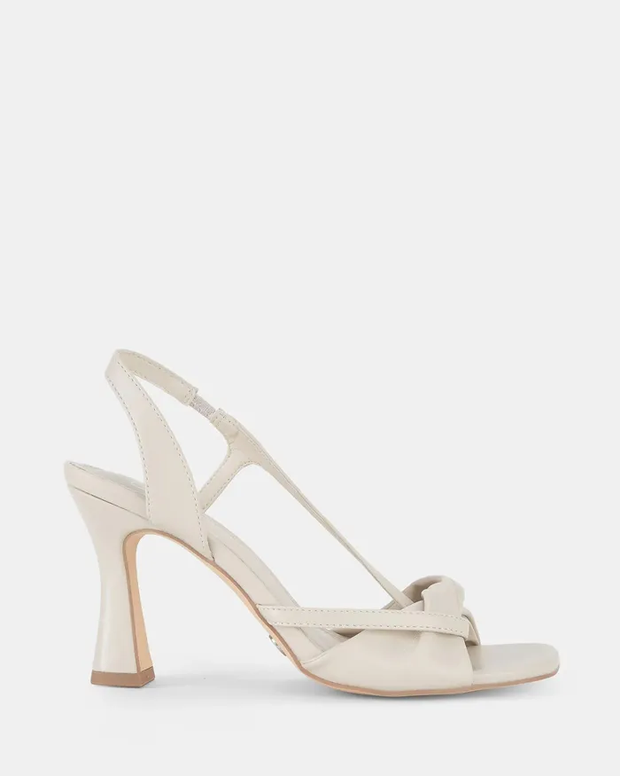 NOVO Shoes ZILLY CREAM Open Toe Heels Women Party