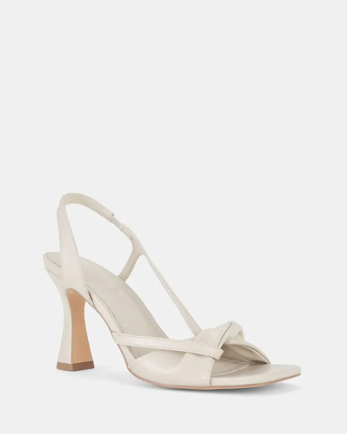 NOVO Shoes ZILLY CREAM Open Toe Heels Women Party