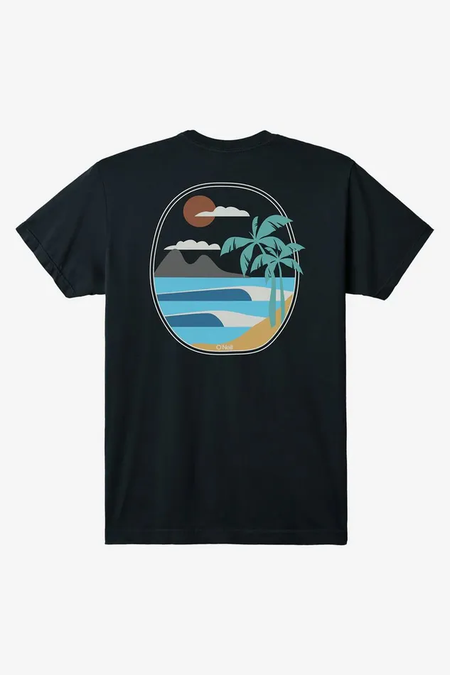 O039RIGINALS FOUR BOBS TEE Dark Charcoal Men O039NEILL Featured