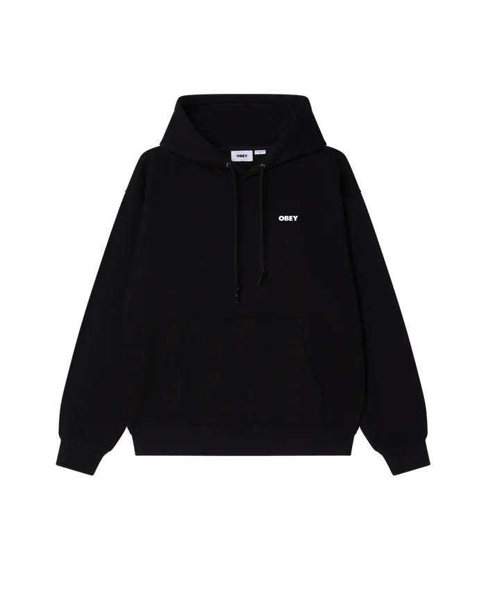 OBEY BOLD EYE PULLOVER Black Men SWEATSHIRTS OBEY Clothing