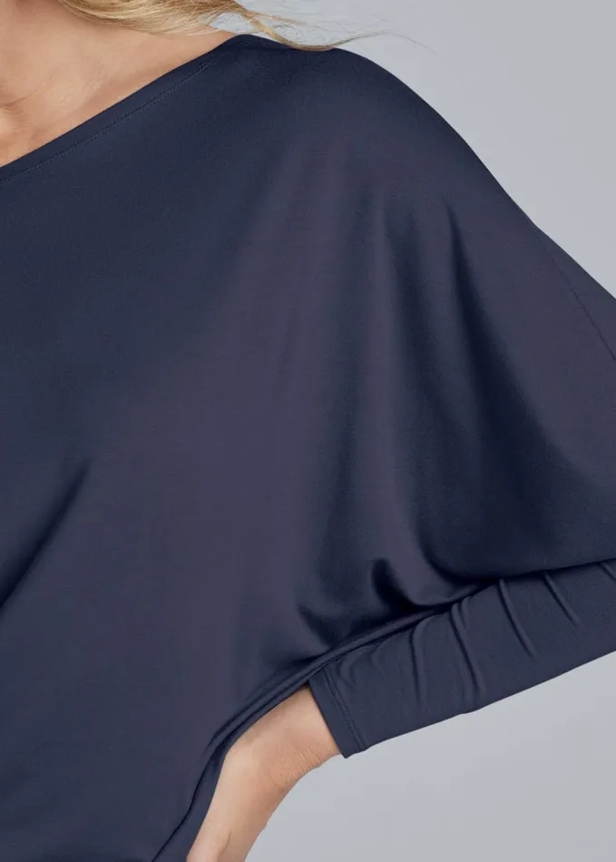 OFFTHESHOULDER DRESS Navy Women VENUS Casual Dresses