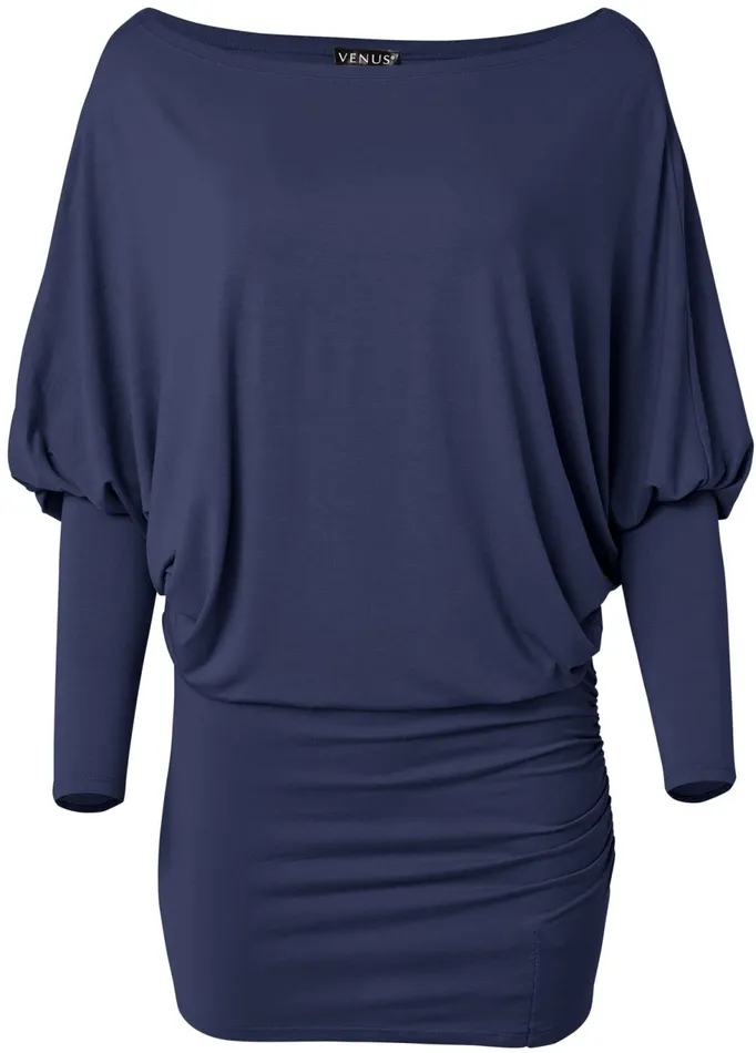 OFFTHESHOULDER DRESS Navy Women VENUS Casual Dresses