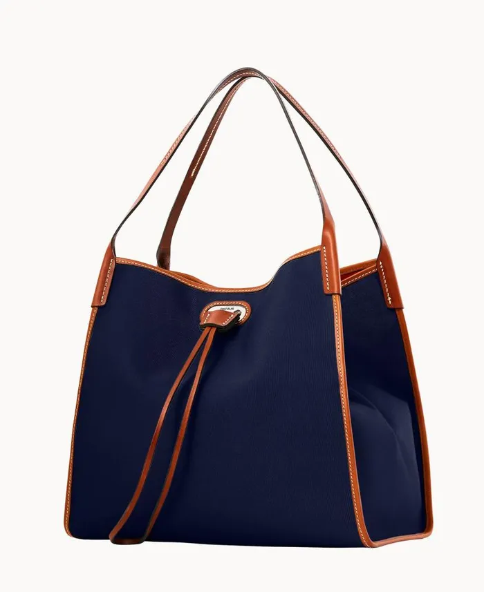 Oncour Cabriolet Full Up Navy Woman Dooney and Bourke Shoulder Bags Oncour Cabriolet Full Up Navy Woman Dooney and Bourke Shoulder Bags