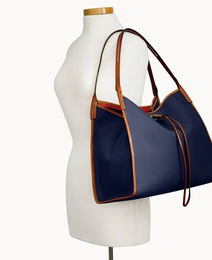 Oncour Cabriolet Full Up Navy Woman Dooney and Bourke Shoulder Bags Oncour Cabriolet Full Up Navy Woman Dooney and Bourke Shoulder Bags