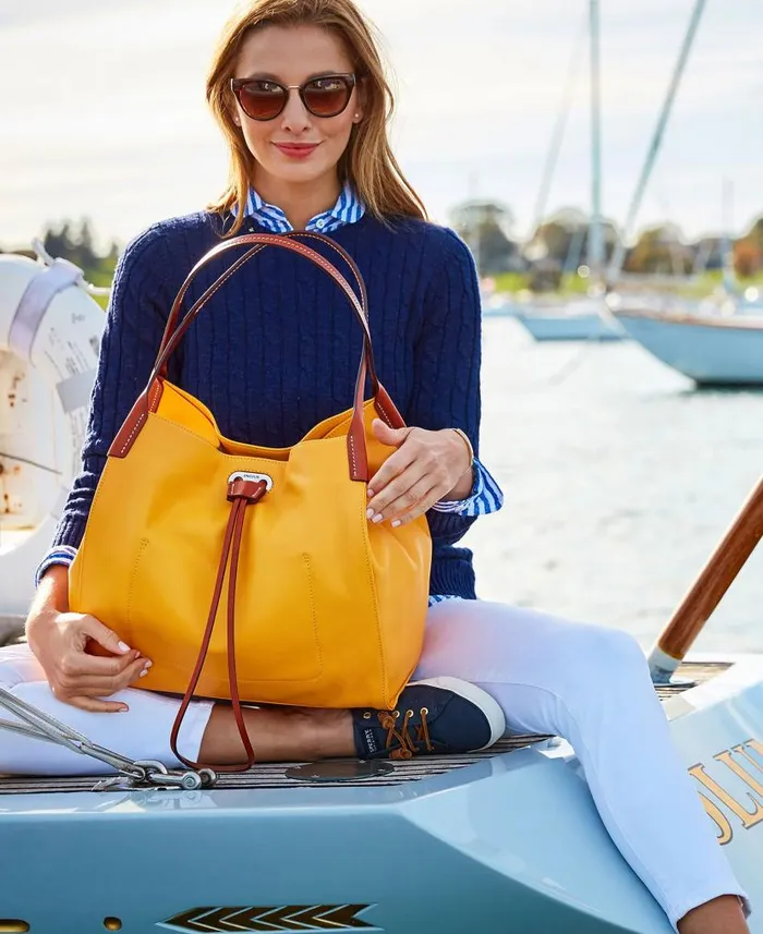 Oncour Elba Full Up Two Pure White Woman Dooney and Bourke Shoulder Bags Oncour Elba Full Up Two Pure White Woman Dooney and Bourke Shoulder Bags