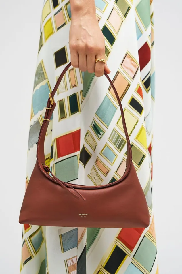 Oroton Cinder Mini Baguette Barn Red Women Mini Bags Oroton Cinder Mini Baguette Barn Red Women Mini Bags
