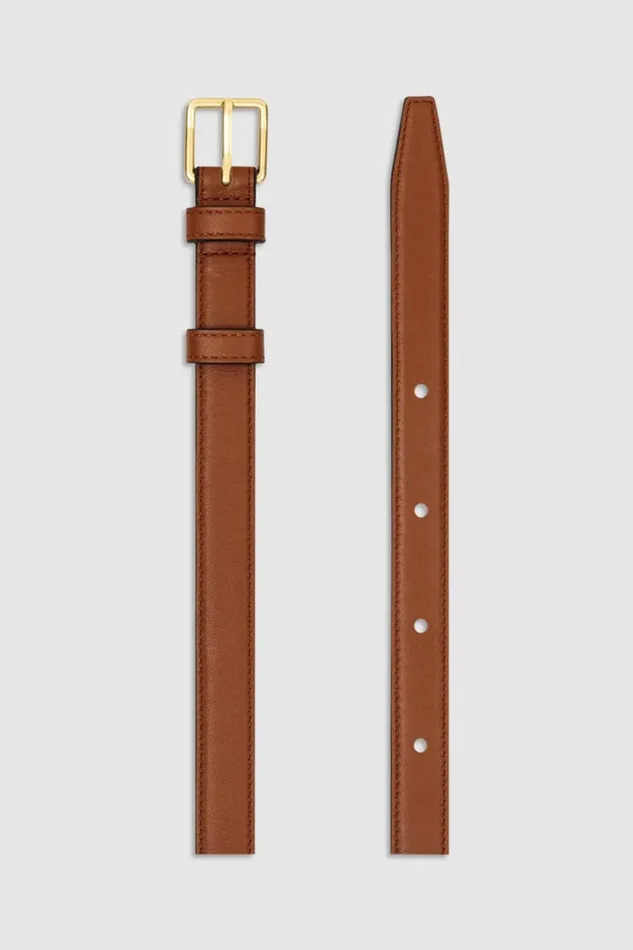 Oroton Florence 20mm Belt Cognac Women Belts Oroton Florence 20mm Belt Cognac Women Belts