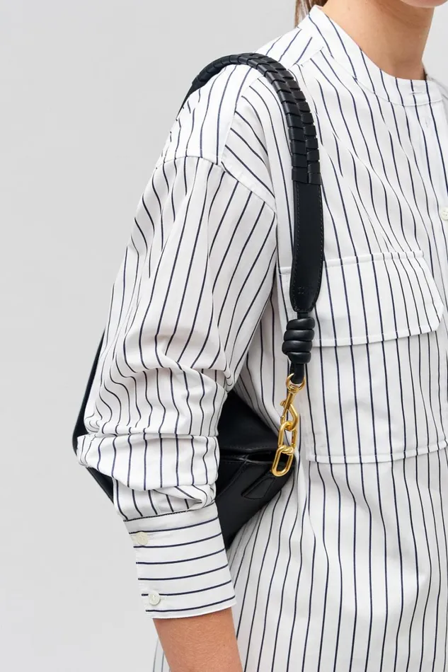Oroton Florence Bag Strap Black Women Bag Straps